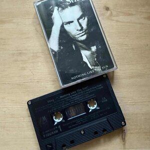 Sting – ... Nada Como El Sol = ...Nothing Vintage Cassette Tape VG+ C41